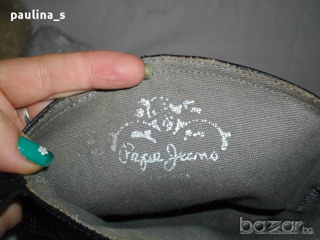 Маркови ботуши Pepe Jeans Патриция Пепе / естествена кожа, снимка 14 - Дамски ежедневни обувки - 15776818