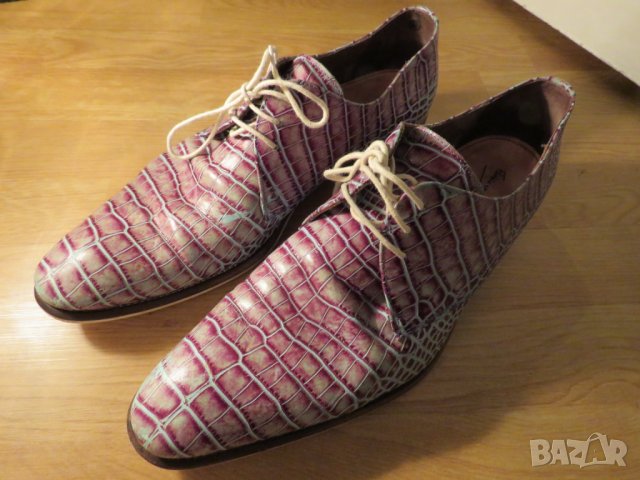 Мъжки обувки уникален модел на floris van bommel - Красота от цветове, снимка 2 - Ежедневни обувки - 24339319