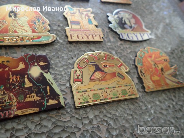метални магнити за хладилник от Луксор, Египет, снимка 4 - Колекции - 21211142
