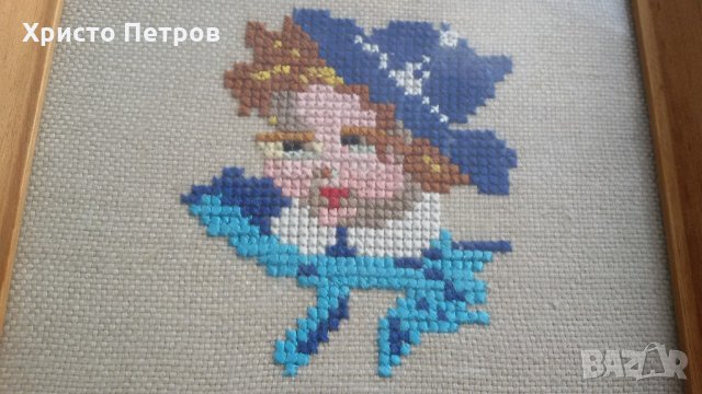 2 КРАСИВИ ГОБЛЕНА - МОРЯЧЕТА, МОМЧЕ И МОМИЧЕ, снимка 3 - Гоблени - 22311018