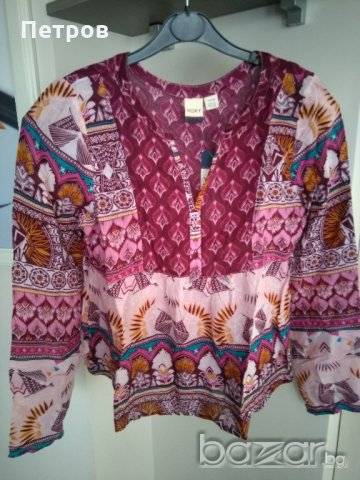 Ликвидация! Дамска блуза ROXY S нова, снимка 4 - Блузи с дълъг ръкав и пуловери - 20605749