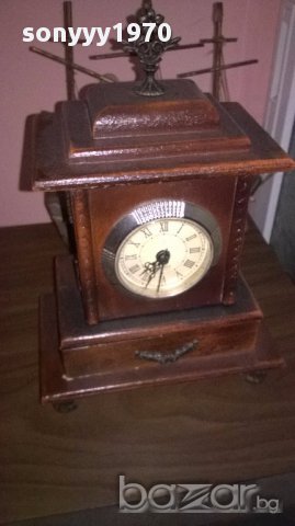 Ретро часовник-25х17х11-здрав работещ точно, снимка 4 - Други - 17046410