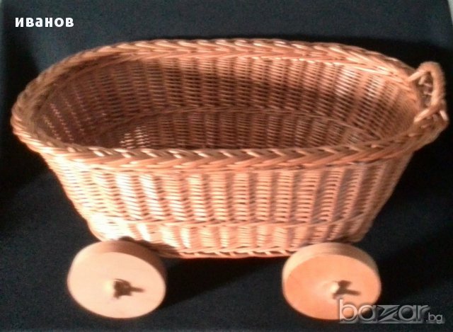 Винтидж голяма количка, снимка 3 - Антикварни и старинни предмети - 14386333