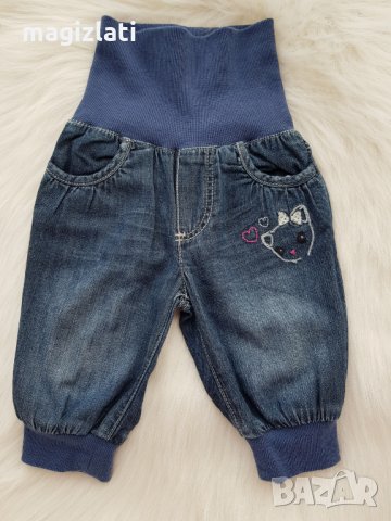Дънки H&M 2-4 месеца , снимка 5 - Бебешки дънки - 24398485