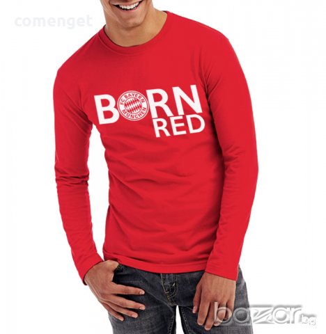 НОВО!!! Мъжки и Детски тениски BAYERN BORN RED / БАЙЕРН МЮНХЕН! Или поръчай с ТВОЯ идея!, снимка 2 - Тениски - 16476049