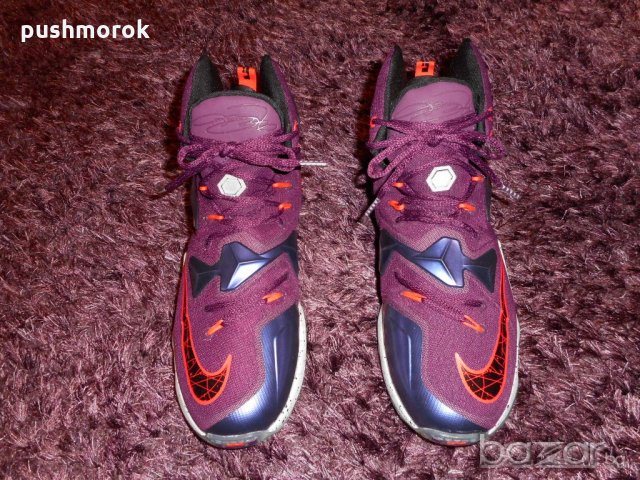 Nike LEBRON 13 "Mulberry", снимка 8 - Маратонки - 20968596