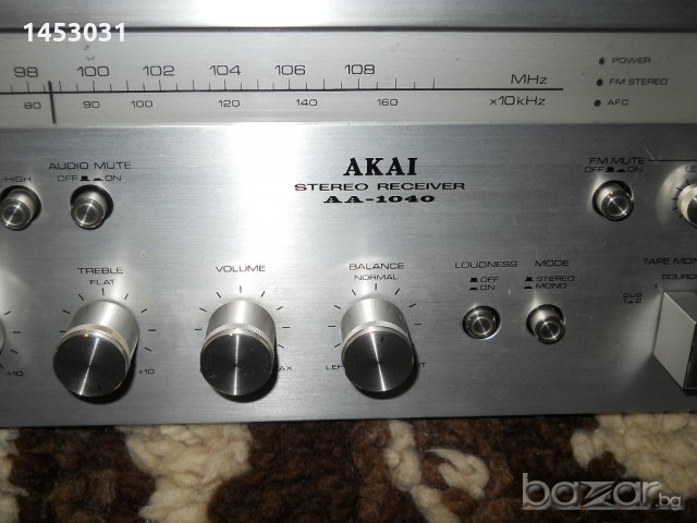 Ресийвър Akai АА-1040, снимка 1