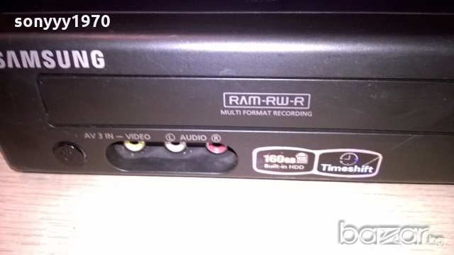samsung dvd-hr769 hdd/dvd recorder-внос швеицария, снимка 9 - Ресийвъри, усилватели, смесителни пултове - 18411079