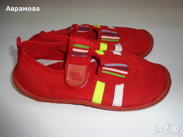 30 н TUC TUC платнени червени обувки – 30 номер, 20,5см, снимка 2 - Детски обувки - 25959335