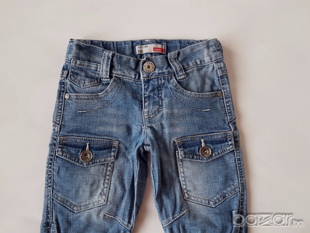 Готини летни дънки за момиче,104 см. , снимка 6 - Детски панталони и дънки - 17968758