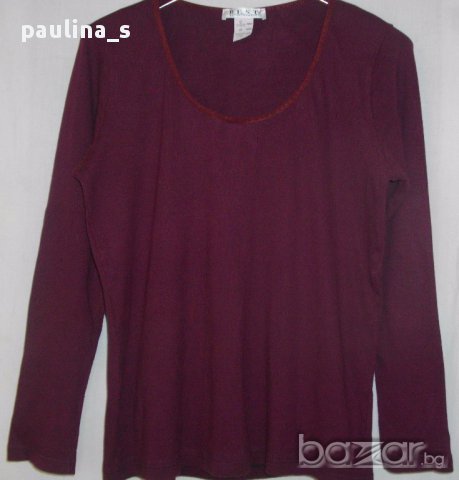 Еластична блуза "La redute" Best / голям размер , снимка 2 - Блузи с дълъг ръкав и пуловери - 15475739