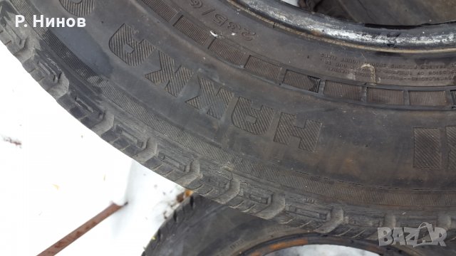 235/65 R16C Nokian Hakka C 7mm, снимка 4 - Гуми и джанти - 24518603