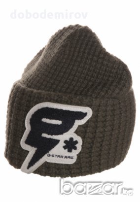 Нова мъжка шапка G Star Avisar Beanie, оригинал, снимка 9 - Шапки - 13475933