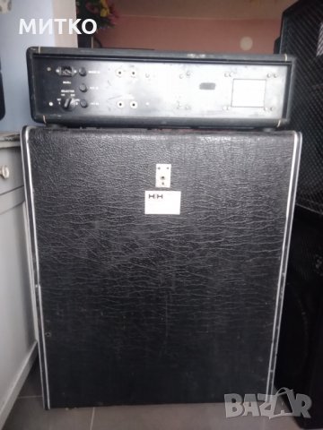 HIWATT SOLID STATE amplifier model NCA 108 & HH 212BL bass cabinet vintage ретро глава за бас,китара, снимка 2 - Китари - 24526613