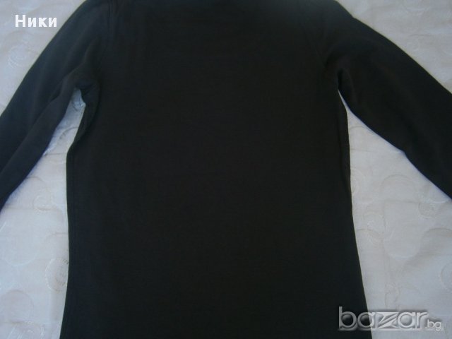 Дамска блуза с ластик на подгъва - М размер, снимка 6 - Блузи с дълъг ръкав и пуловери - 12304436