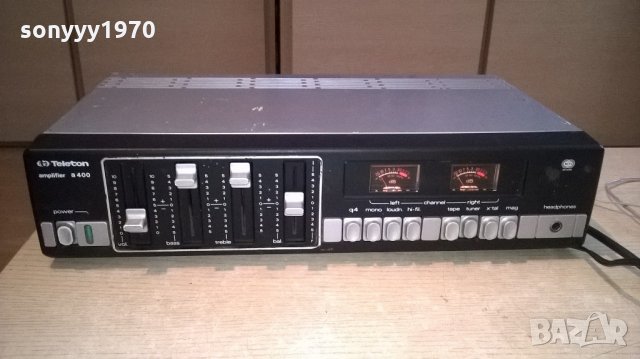 teleton a400 hifi stereo amplifier-внос швеицария, снимка 2 - Ресийвъри, усилватели, смесителни пултове - 21902502