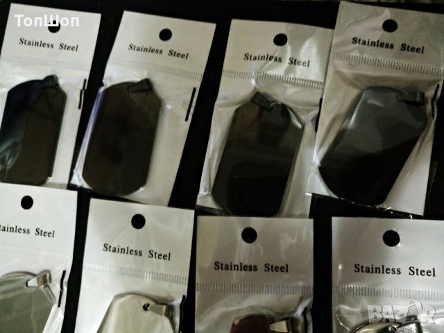 Плочка за гравиране / Медицинска стомана, снимка 10 - Колиета, медальони, синджири - 16606184