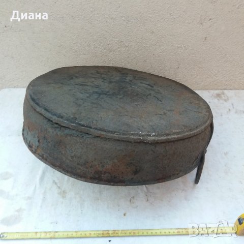 стара кована калайдисана тава за лютеница, агнета , снимка 12 - Антикварни и старинни предмети - 25229763