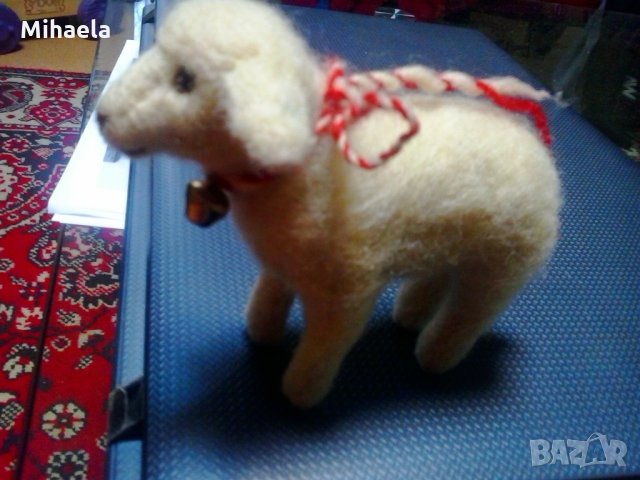 Декоративни животни и картини от вълна 100%, снимка 12 - Декорация за дома - 17705816