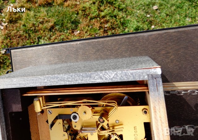 Kieninger механичен стенен часовник,работещ. , снимка 10 - Антикварни и старинни предмети - 23335747