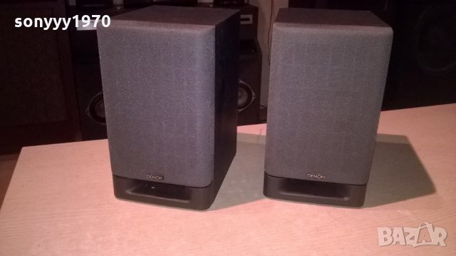 denon 2x25w-тонколони 2бр-26х20х15см-внос англия, снимка 2 - Тонколони - 22832504