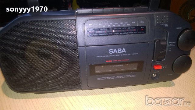 saba rcr 310 radio/cassette receiver-внос швеицария, снимка 4 - Радиокасетофони, транзистори - 8863434