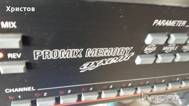 PRO MIX MEMORY, снимка 4 - Ресийвъри, усилватели, смесителни пултове - 16921932