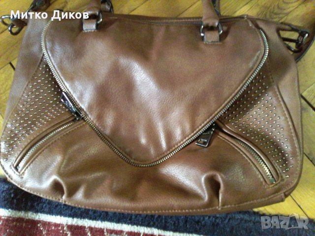 Кожена женска чанта Тенденц-еко кожа, снимка 2 - Чанти - 22133559