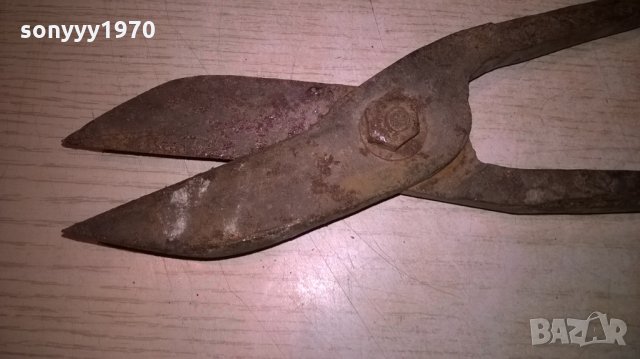 ножици за ламарина-стари истински-30см, снимка 6 - Други инструменти - 25423946