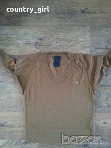 g-star elelisa knit - страхотна  дамска блуза, снимка 3 - Блузи с дълъг ръкав и пуловери - 21405802