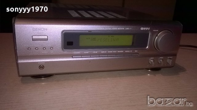 denon stereo receiver/rds-внос англия, снимка 9 - Ресийвъри, усилватели, смесителни пултове - 18574530