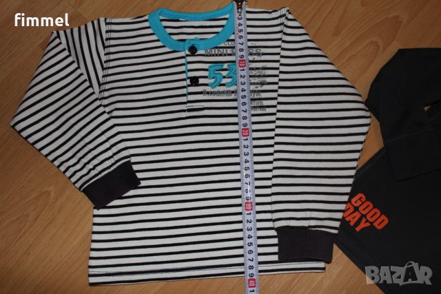 Okaidi + Marks & Spencer сет блузки за 4 год с пощата , снимка 10 - Детски комплекти - 22620775