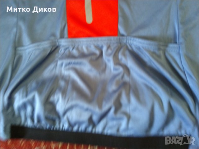 Колездачна тениска Crane със силиконов грип и светлотразителна лента цял цип размер М, снимка 6 - Велосипеди - 25749164