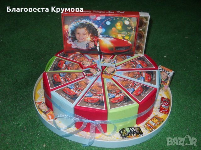 Хартиена торта, снимка 4 - Подаръци за рожден ден - 18907856