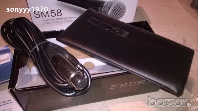 shure sm58 full complect-microphone-нов пълен комплект, снимка 14 - Микрофони - 19968160