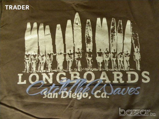 тениска къс ръкав  Longboards REDFORD, 100% памук , снимка 2 - Тениски - 18185008