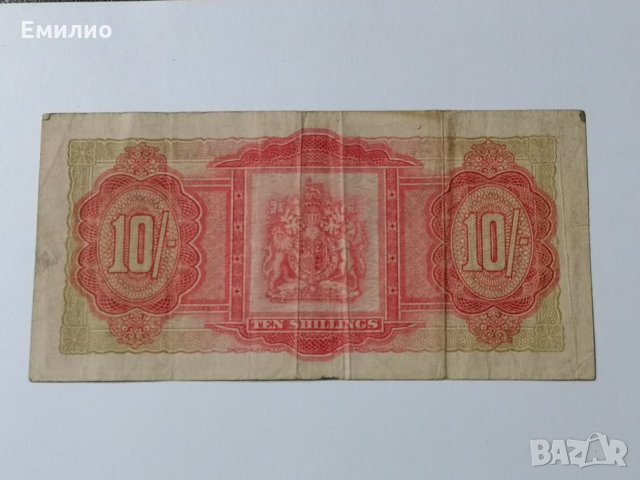 BERMUDA 10 SHILLING 1957 , снимка 2 - Нумизматика и бонистика - 25568987