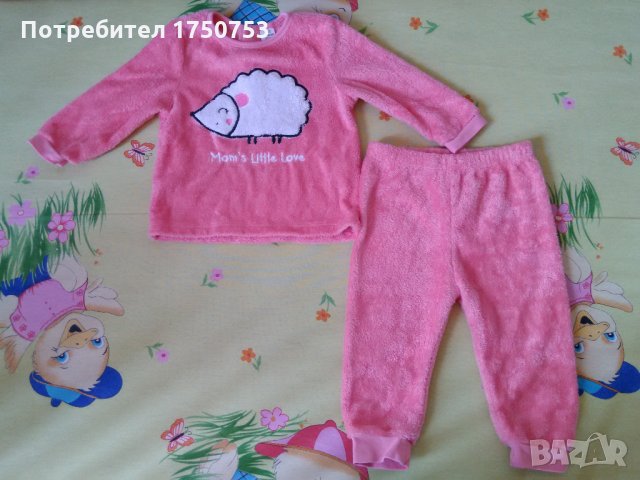 Лот качествени зимни комплекти за момиче с подарък, снимка 2 - Комплекти за бебе - 23200360