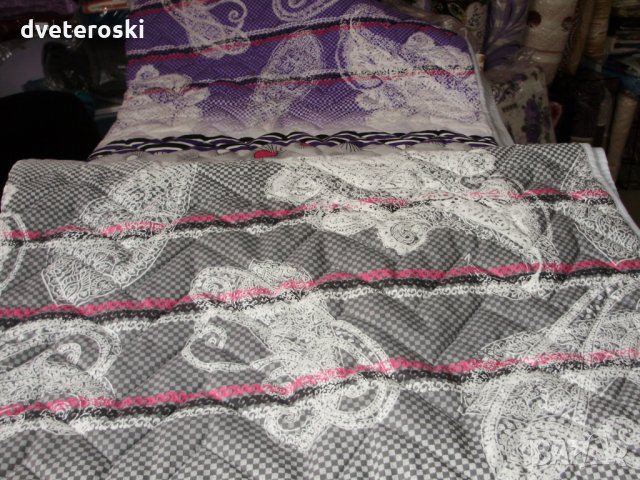 Шалте за спалня ранфорс, снимка 5 - Покривки за легло - 15298035