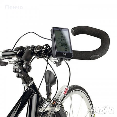 Нов водоустойчив километраж Велосипед Одометър Скорометър LCD мотор скутер с две батерии Колоездене, снимка 7 - Части за велосипеди - 21842106