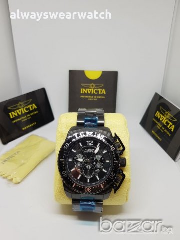 Invicta Pro Diver (Black Series) / Инвикта Про Дайвър - чисто нов мъжки часовник / 100% оригинален, снимка 4 - Мъжки - 20692145