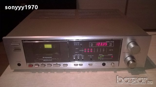 pioneer rx-30 cassette receiver-made in japan-внос франция, снимка 4 - Ресийвъри, усилватели, смесителни пултове - 19246218