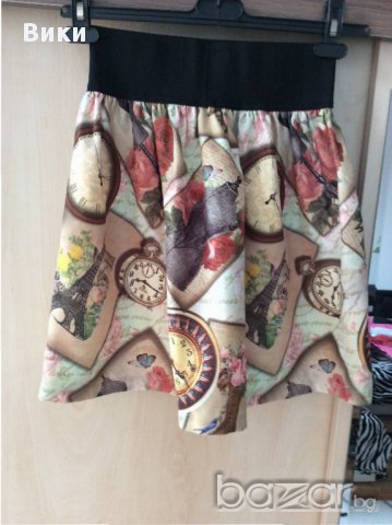 пола с висока талия, снимка 3 - Поли - 17312659