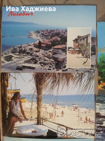 Картички ретро колекция - Българско черноморие, снимка 4 - Колекции - 20284513