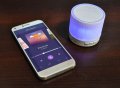 Безжична блутут колонка, wireless, bluetooth тонколона, мини говорител, светеща, снимка 9