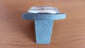 Английски Стар Ретро Термометър върху Стойка от Гранит, снимка 3