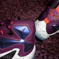 Nike LEBRON 13 "Mulberry", снимка 6 - Маратонки - 20968596