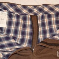 Bugatti мъжки панталон кафяв подплатен, снимка 4 - Панталони - 23460126