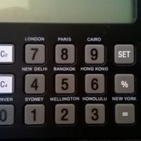 джобен калкулатор за валутни курсове и време в 16 държави, снимка 2 - Органайзери - 25704097