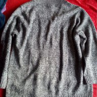 Сив пуловер-без забележки!, снимка 2 - Блузи с дълъг ръкав и пуловери - 13400062